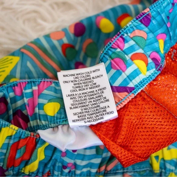 Empyre 8” Board Shorts Colorful Men's Swimwear Shorts Size Medium - Picture 11 of 13